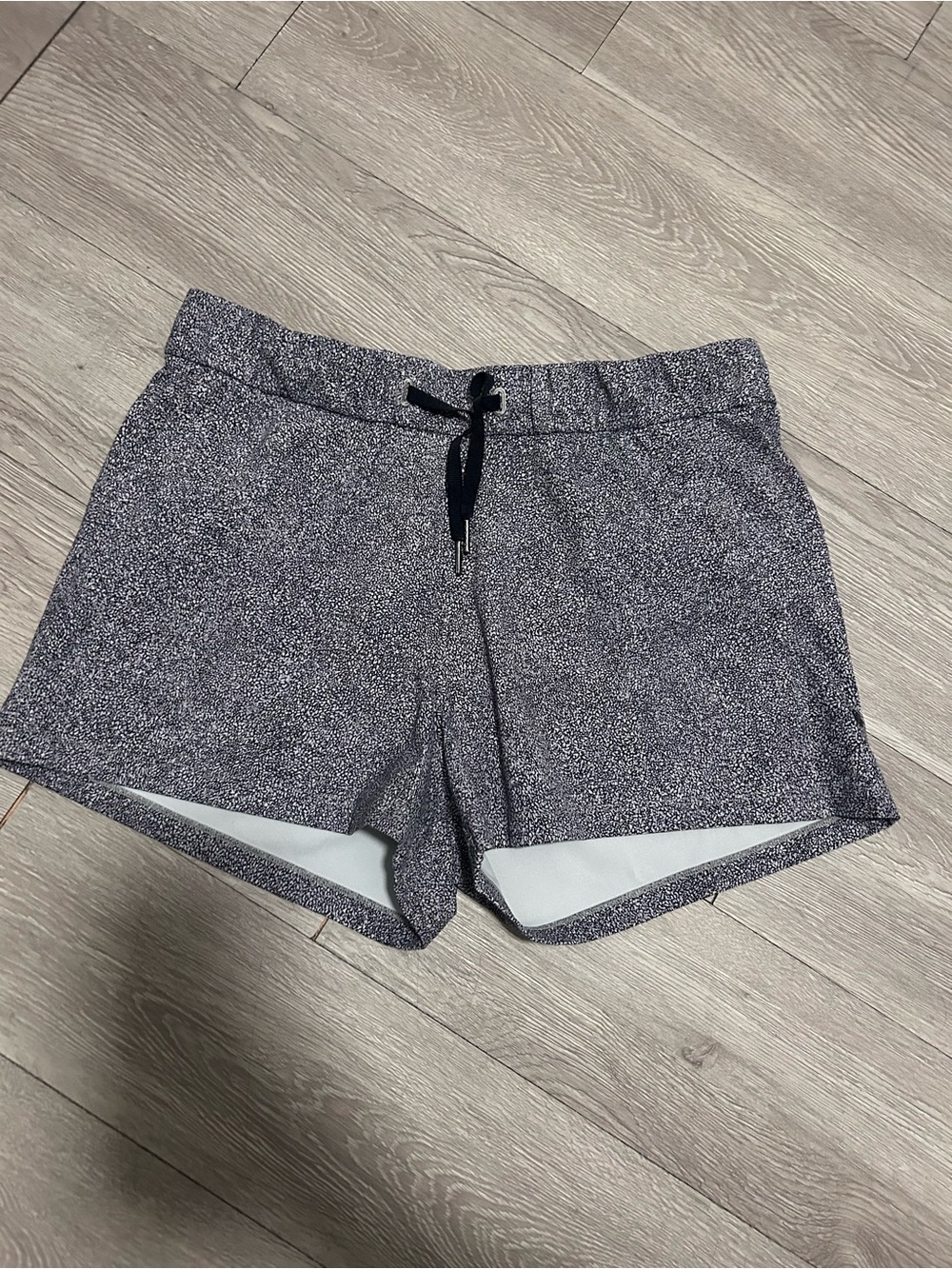 lululemon athletica Black Speckled Athletic Shorts